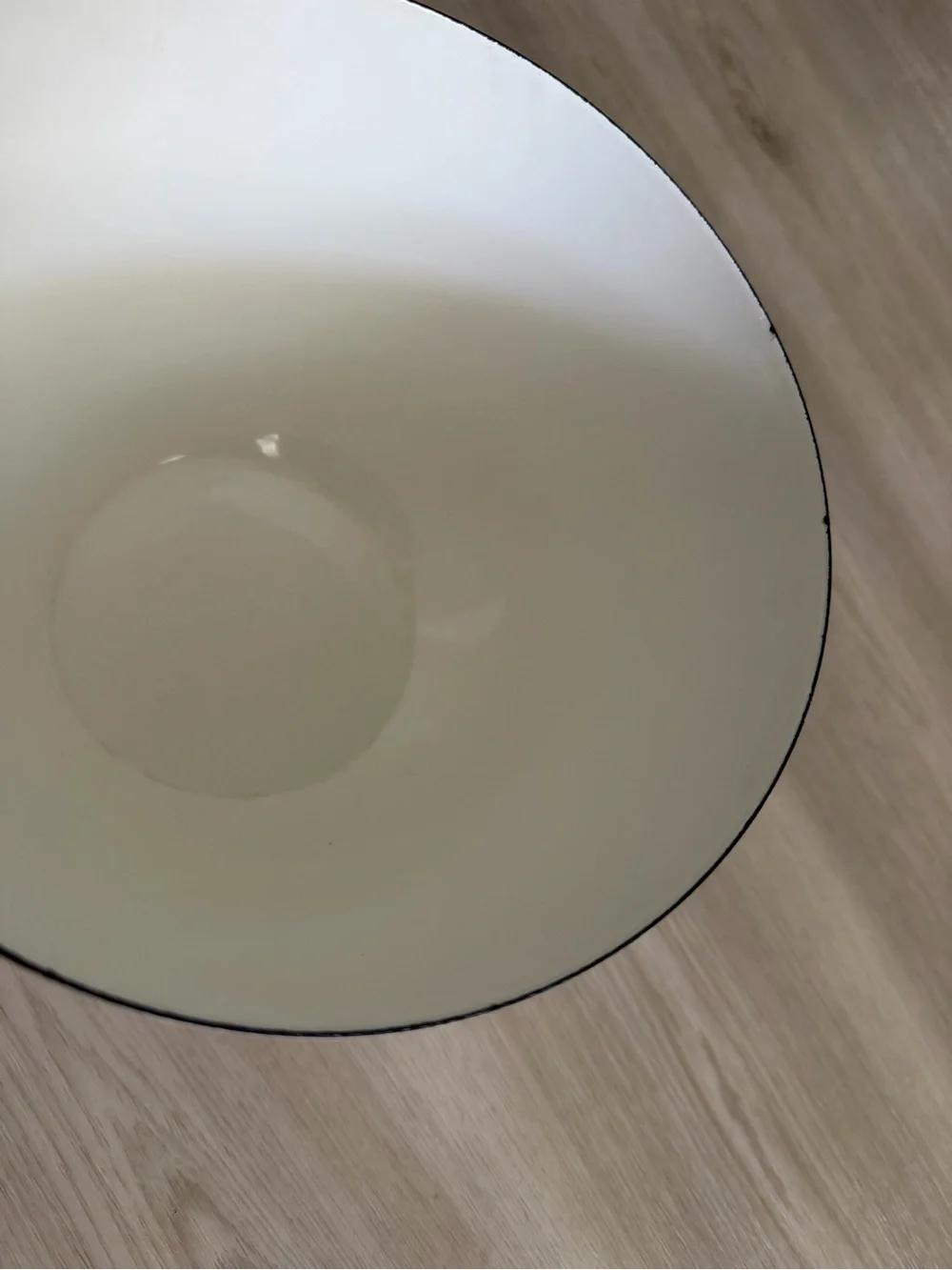 KAJ FRANCK Arabia Enamel Mushroom Bowl Finel Arabia Finland Mid Century Modern